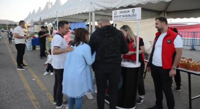  Erzurum Emniyet'ten 16 bin 500 kişiye bilgilendirme